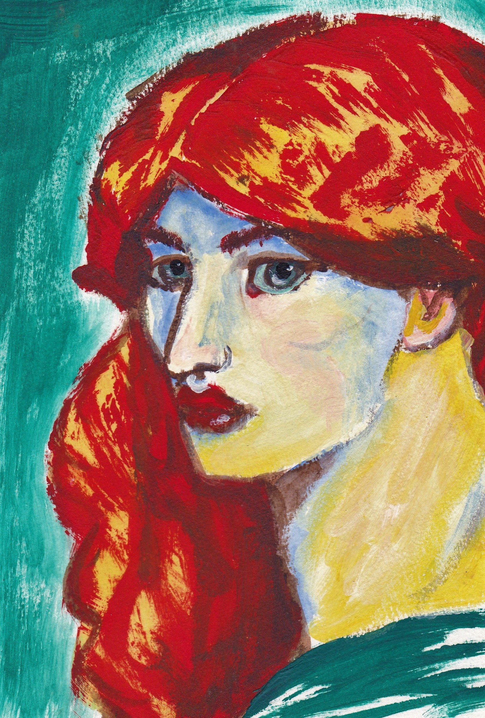 A colourful portrait of Proserpine.